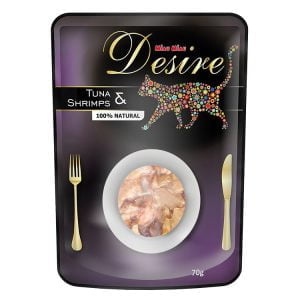 Plic DESIRE Ton File si Creveti in Supa 70g