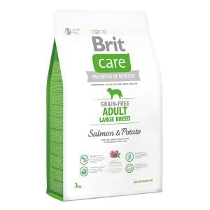 Brit Care Grain free Adult Large Breed Salmon and Potato 3 kg