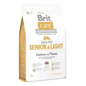 Brit Care Grain free Senior and Light Salmon and Potato 3 kg