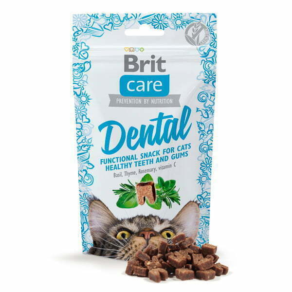 Brit Care Cat Snack Dental 50 g