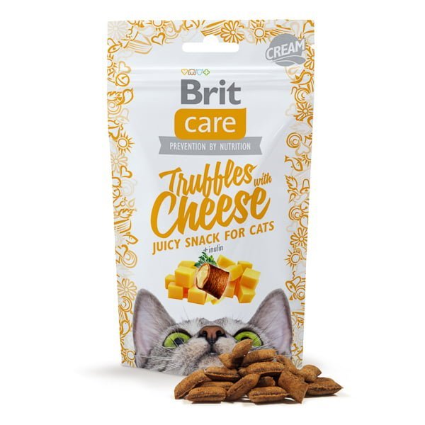 Brit Care Cat Snack Truffles Cheese 50 g
