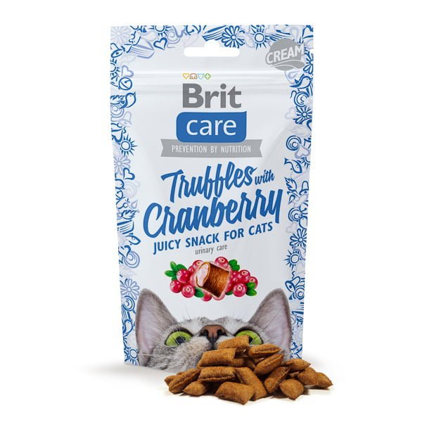 Brit Care Cat Snack Truffles Cranberry 50 g
