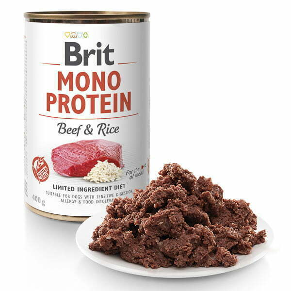 Brit Mono Protein Beef & Rice 400 g