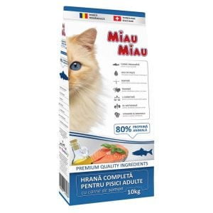 Hrana uscata Pisici MIAU MIAU Somon 10KG