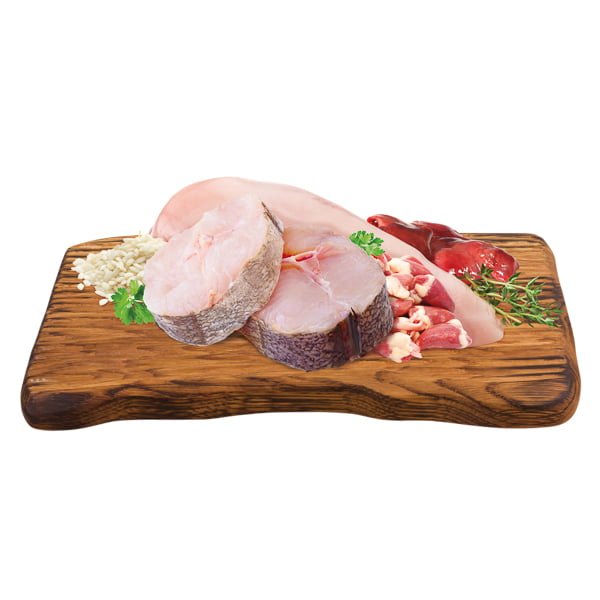 Salam Brit cu Pui si Peste Alb 800 g