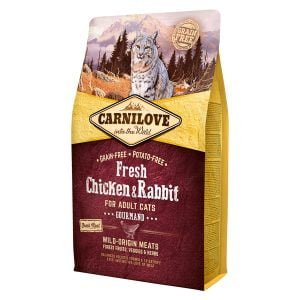 Carnilove Fresh Chicken and Rabbit for Adult Cats 2 kg