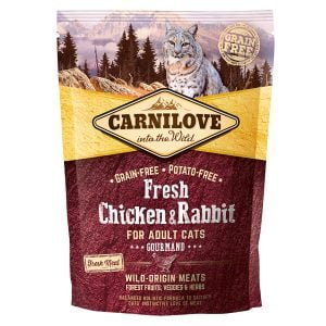Carnilove Fresh Chicken and Rabbit for Adult Cats 0.4 kg