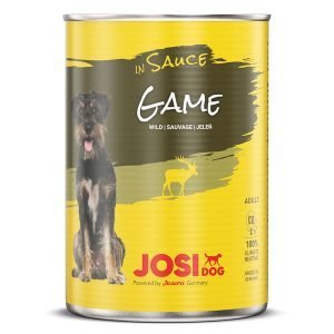 JosiDog Game in Sauce 12x415 g