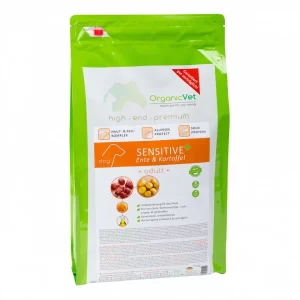 Hrana uscata super premium OrganicVet Cannine Sensitive Rata si Cartofi 5kg