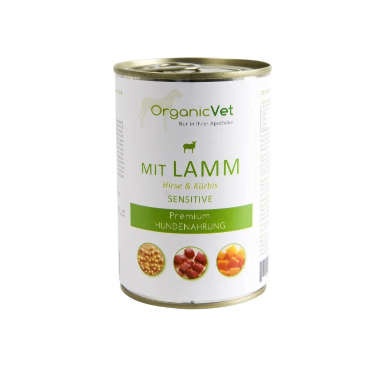 OrganicVet Sensitive Miel dovleac mei 400g