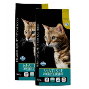 Pachet economic FARMINA MATISSE Pisica cu pui si curcan 2X10 kg