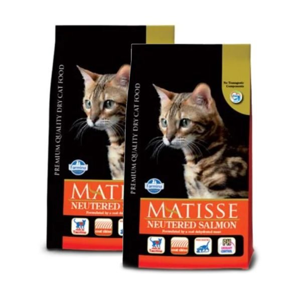 Pachet economic FARMINA MATISSE Pisica STERILIZAT cu somon 2X10 kg