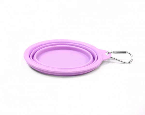 castron pliabil carabiniera 650ml lila12956