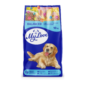 My Love Balanced Adult Hrana uscata completa Mix de carne 10kg