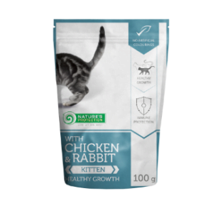 Nature's Protection Kitten Chicken and Rabbit 100 G