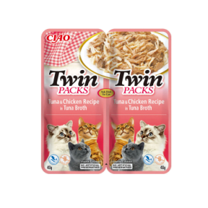 Ciao Churu Cat Twin Reteta de Ton cu Pui in Supa de Ton 2x40g