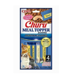Churu Meal Topper Recompensa Cremoasa Reteta Ton 4x14g
