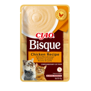 Ciao Churu Bisque pentru Pisici cu Pui 40g