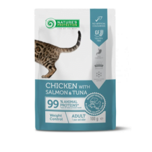 Nature's Protection Weight Control Chicken with Salmon and Tuna 100 G