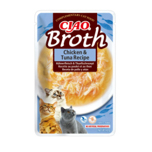 Ciao Churu Broth pentru Pisici cu Pui si Ton 40 g