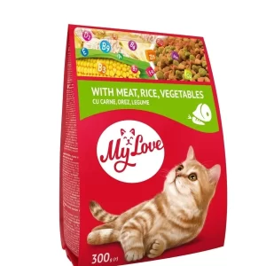 My Love Cat Hrana uscata completa Carne si Legume 300g