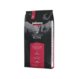 Hrana uscata caini super premium CHICOPEE hnl active salmon and potato 12kg
