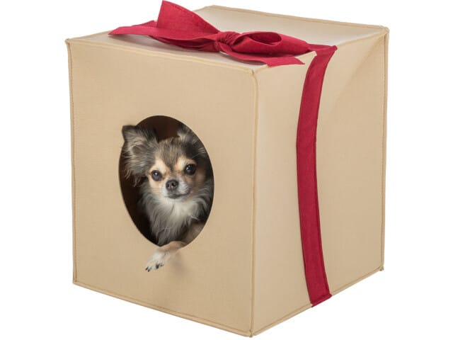 Trixie Culcus Cadou Xmas 33x37x33 cm Maro Deschis