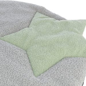 Trixie Covoras Junior Cu Stea 86x80 cm Gri/Verde Menta - imagine 7
