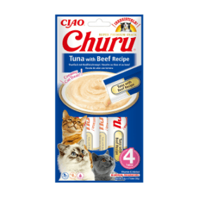 Churu Recompensa Cremoasa cu Ton si Vita 14gr x 4buc