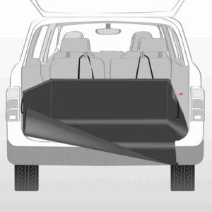 Trixie Husa Protectie Portbagaj Auto Negru - imagine 3