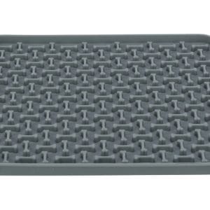 Trixie Farfurie Pentru Hranire Lenta Silicon 20x20 cm Gri - imagine 3