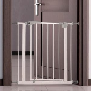 Trixie Bariera Pentru Caini Metal 75-85x76 cm Alb