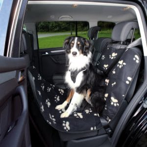 Trixie Husa Protectie Scaun Auto 1.40x1.45m Negru/Bej - imagine 3
