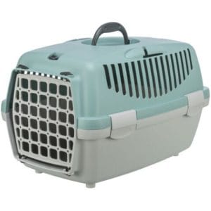 Trixie Cusca De Transport Capri 1 XS: 32x31x48 cm Pana la 6 kg Gri/Verde Salvie
