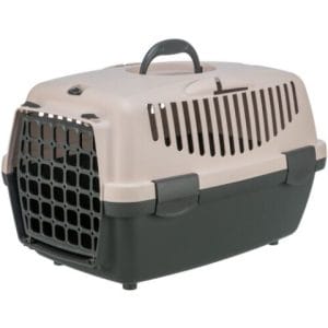 Trixie Cusca De Transport Capri 1 XS: 32x31x48 cm Pana la 6 kg Gri Inchis/Roz Pal