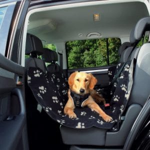 Trixie Husa Protectie Scaun Auto 1.40x1.45m Negru/Bej - imagine 4