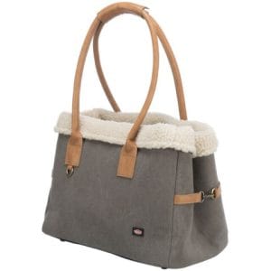 Trixie Geanta De Transport Rachel 25x30x40 cm Pana la 7 kg Gri/Maro