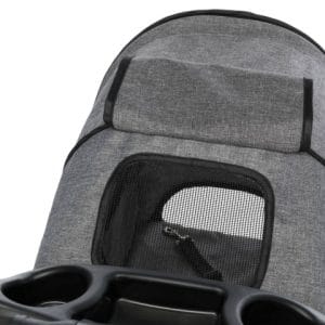 Trixie Carucior Buggy Pana La 15 Kg 4 Roti 47x100x80cm - imagine 5