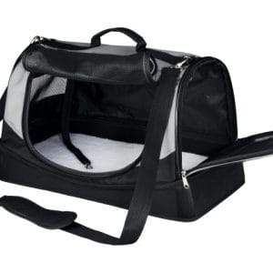 Trixie Geanta De Transport Holly 30x30x50 cm Pana la 15 kg Negru/Gri - imagine 3