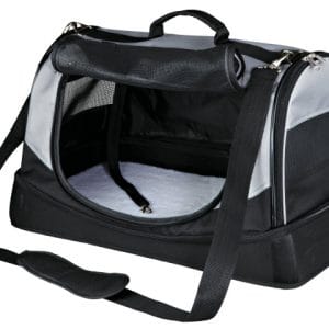 Trixie Geanta De Transport Holly 30x30x50 cm Pana la 15 kg Negru/Gri - imagine 5
