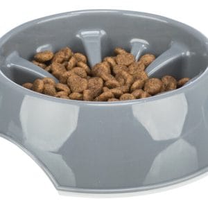 Trixie Castron Plastic Hranire Lenta 0.8 l/20 cm Diferite Culori - imagine 3