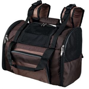Trixie Rucsac De Transport Shiva 41x30x21 cm Pana la 8 kg Maro/Bej