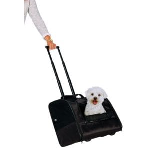 Trixie Geanta De Transport Troler Elegance 45x41x31 cm Pana la 10 kg Negru - imagine 4