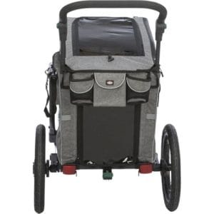 Trixie Remorca pentru Biciclete S:64x92x80 130 cm Pana la 25 kg Gri - imagine 3