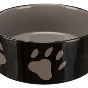 Trixie Castron Ceramic Print Labute 0.8 l/16 cm Maro/Taupe - imagine 3