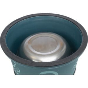 Trixie Castron Inox Cu Invelis De Plastic Pentru Caini Cu Urechi Lungi0.9 l/19 cm Diferite Culori - imagine 3
