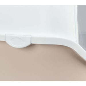 Trixie Litiera Vico Cu Capac 40x40x56 cm Roz Pal/Alb - imagine 3