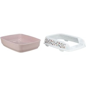Trixie Litiera Delio Cu Rama 38x20x50 cm Lila/ Alb - imagine 5