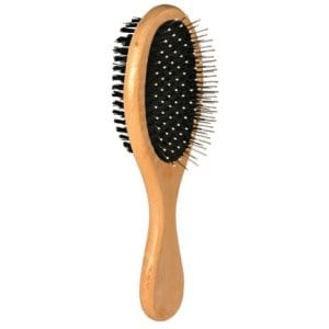 Trixie Perie Dubla Maner Lemn 7x23 cm