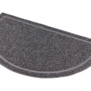 Trixie Covoras In Fata Litierei Forma Semicircular PVC 59 x 35 cm Antracit